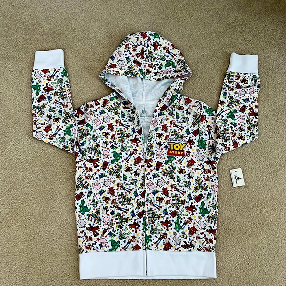 Disney Shirts & Tops Toy Story Zip Up Hoodie Size Kids M Poshmark